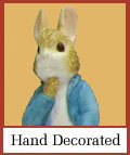 Beatrix Potter's Peter Rabbit Hand Decorated